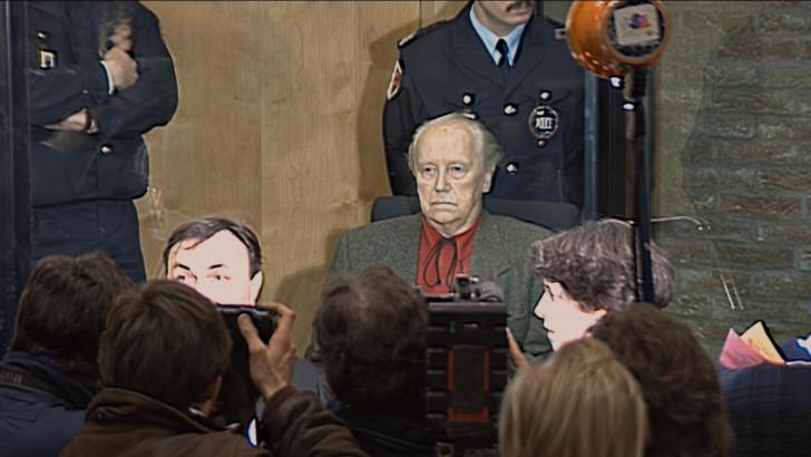 Paul Touvier lors de son procès